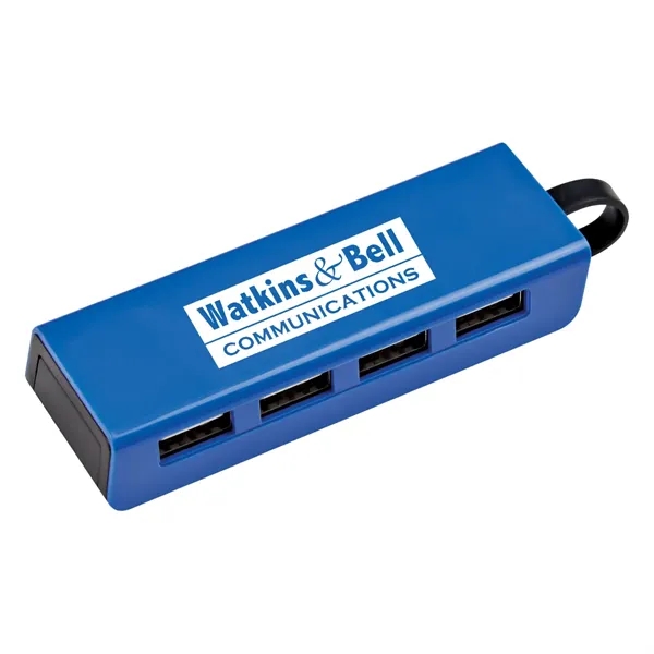 4-Port Traveler USB Hub With Phone Stand - Image 15