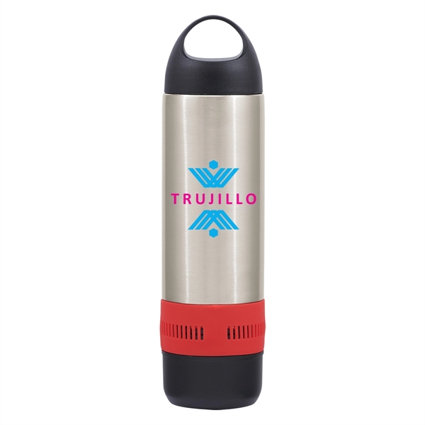 11 Oz. Stainless Steel Rumble Bottle With Speaker - Image 55
