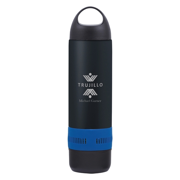 11 Oz. Stainless Steel Rumble Bottle With Speaker - Image 56