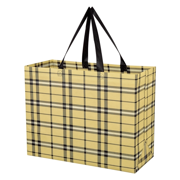 Soho Tartan Laminated Non-Woven Shopper Bag - Image 12