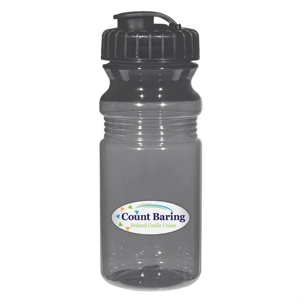 20 Oz. Poly-Clear Fitness Bottle With Super Sipper Lid - Image 13