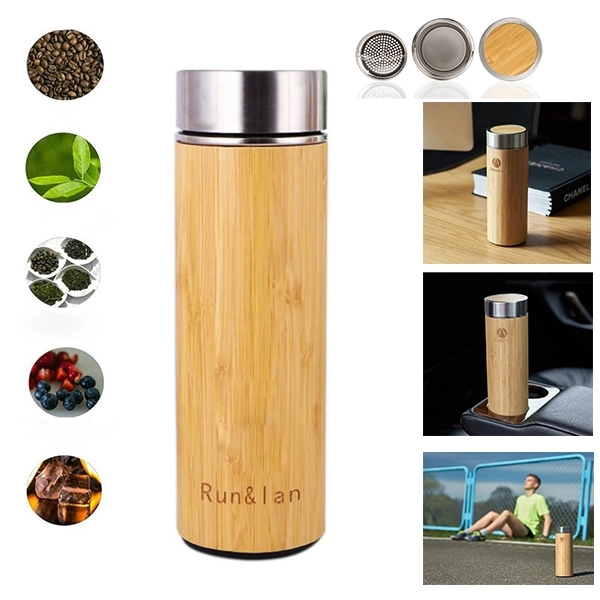 12.5oz Double Wall Stainless Steel Vacuum Insulated Thermos - Image 1