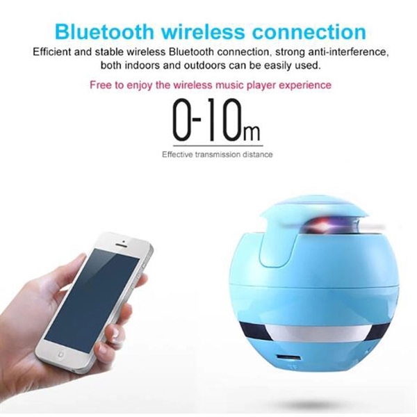 Ball Shape Wireless Bluetooth Speaker - Image 4