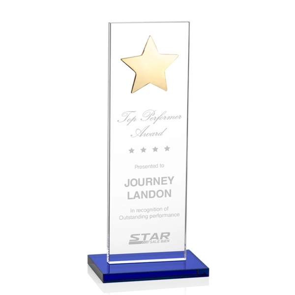 Dallas Star Award - Blue/Gold - Image 4