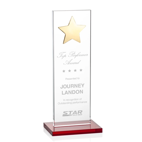 Dallas Star Award - Red/Gold - Image 4