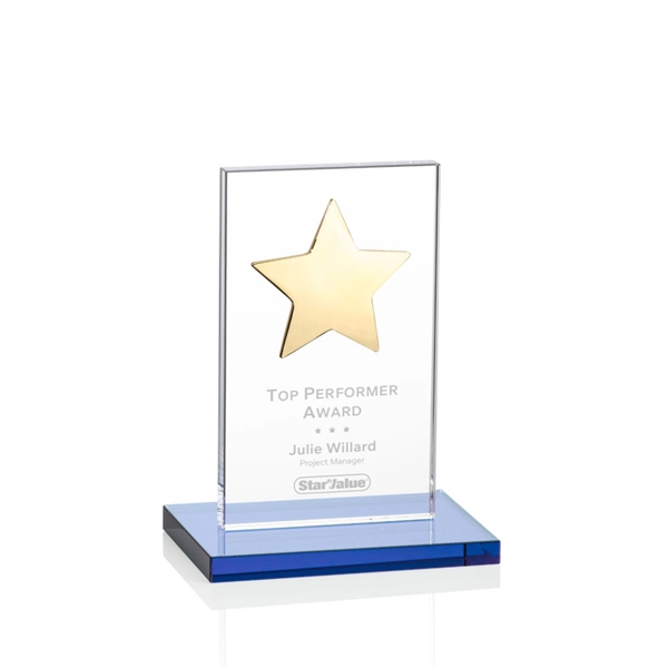 Dallas Star Award - Sky Blue/Gold - Image 2
