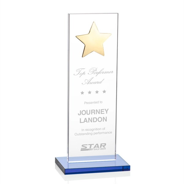 Dallas Star Award - Sky Blue/Gold - Image 4