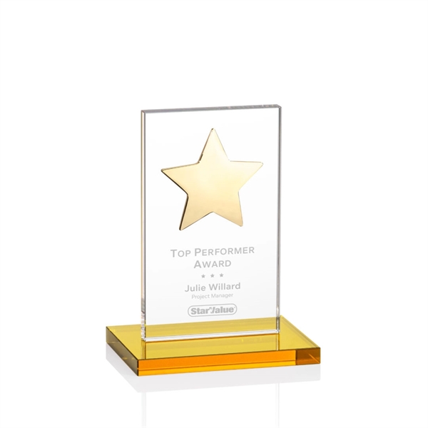 Dallas Star Award - Amber/Gold - Image 2