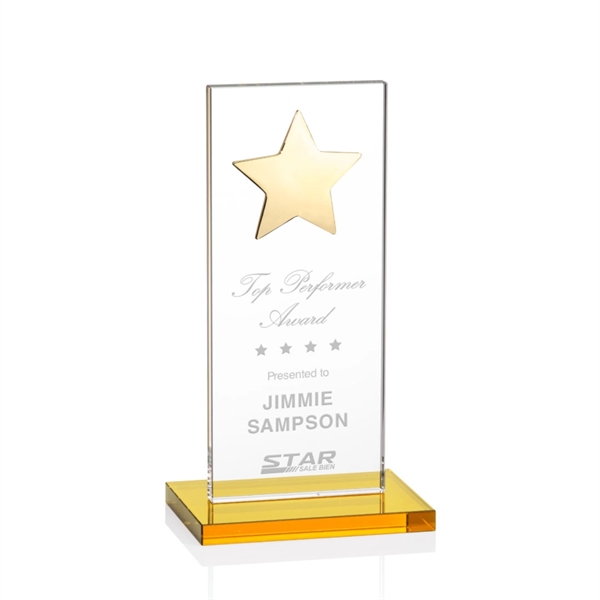 Dallas Star Award - Amber/Gold - Image 3