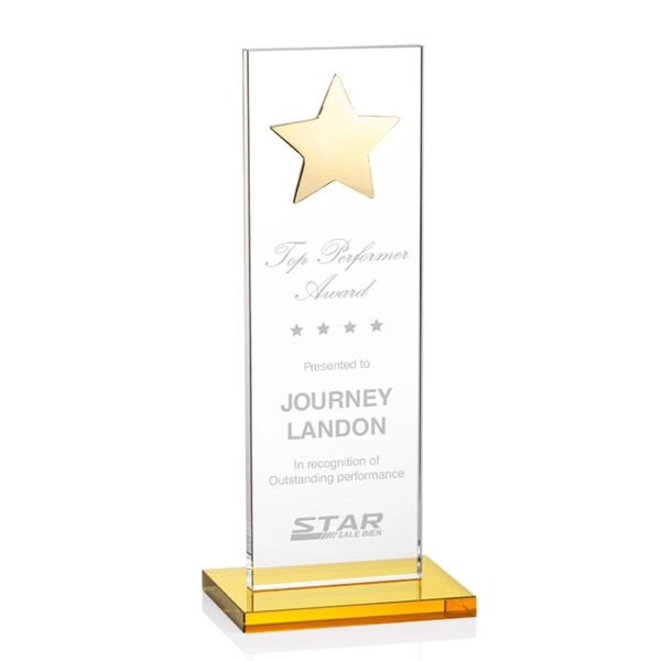 Dallas Star Award - Amber/Gold - Image 4
