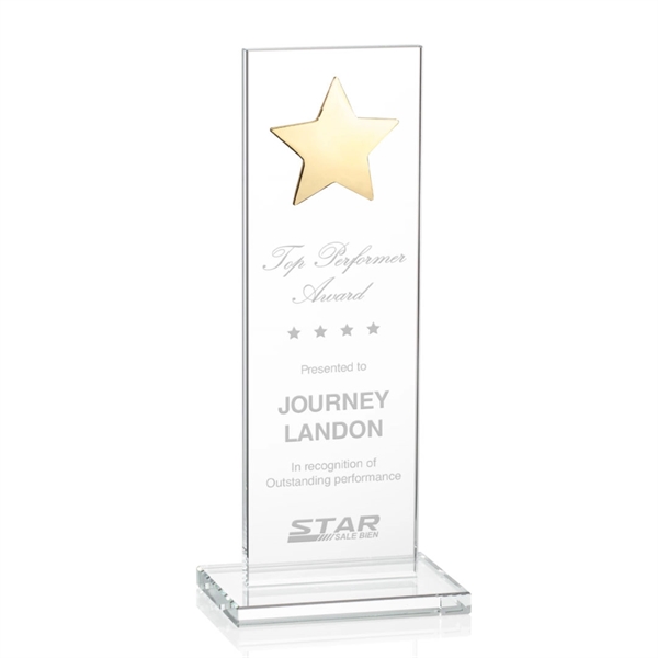 Dallas Star Award - Clear/Gold - Image 4