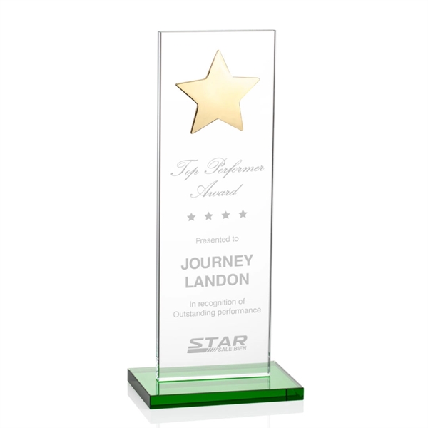 Dallas Star Award - Green/Gold - Image 4