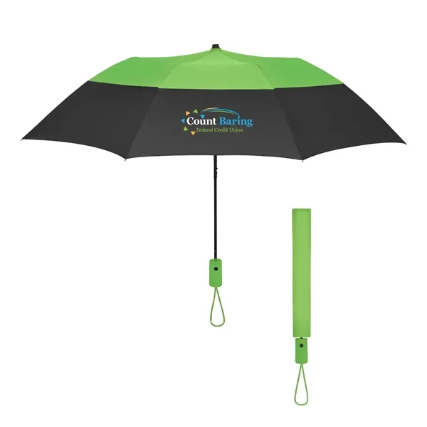 46" Arc Color Top Folding Umbrella - Image 12