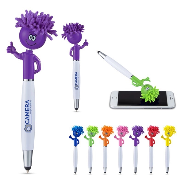 Thumbs Up MopToppers® Screen Cleaner with Stylus Pen - Image 1