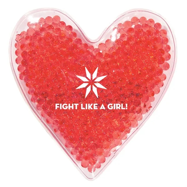 Heart Shape Gel Beads Hot/Cold Pack - Image 1