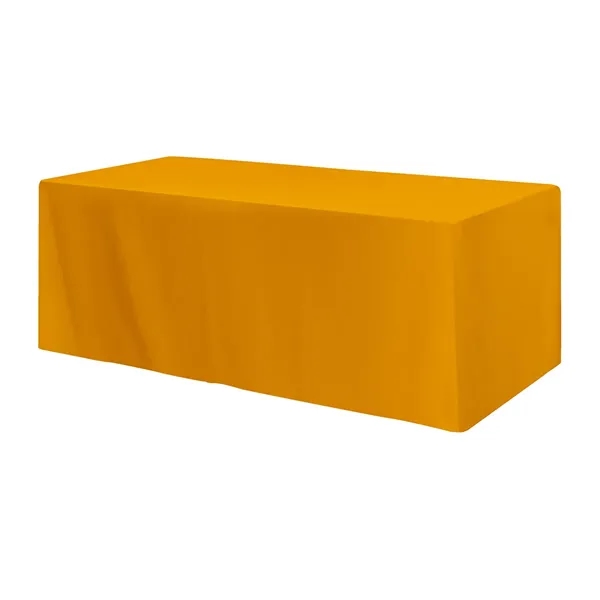 Fitted Poly/Cotton 4-sided Table Cover - fits 8' table - Image 13