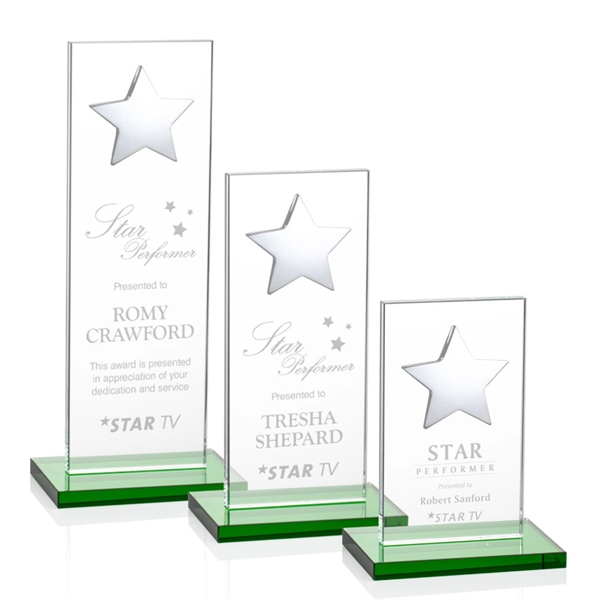 Dallas Star Award - Green/Silver - Image 1