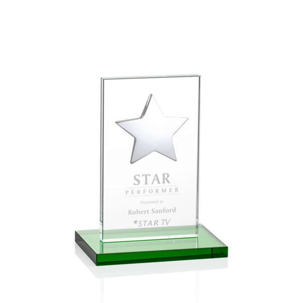 Dallas Star Award - Green/Silver - Image 2