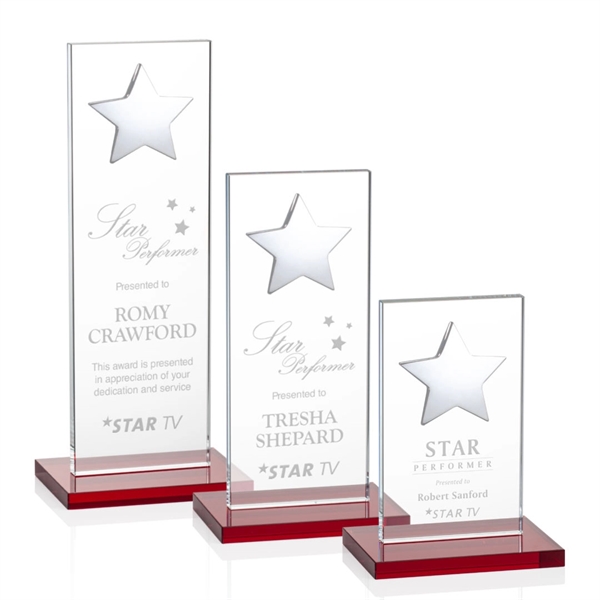 Dallas Star Award - Red/Silver - Image 1