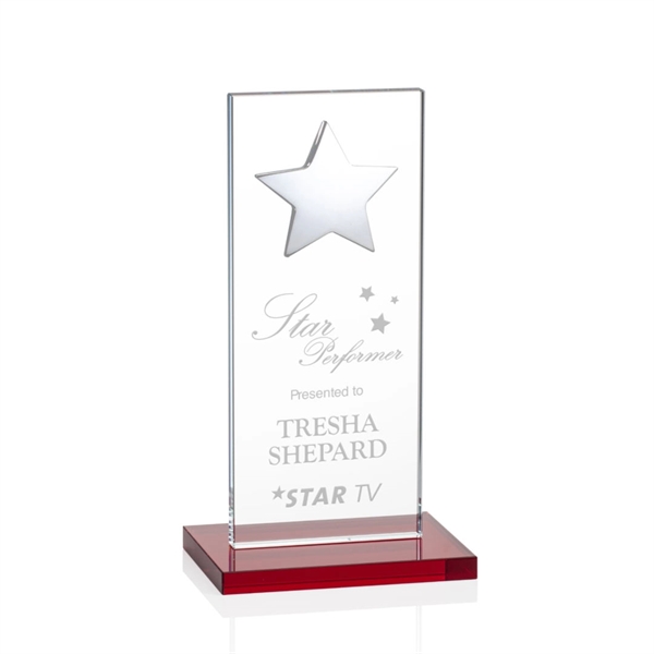 Dallas Star Award - Red/Silver - Image 3