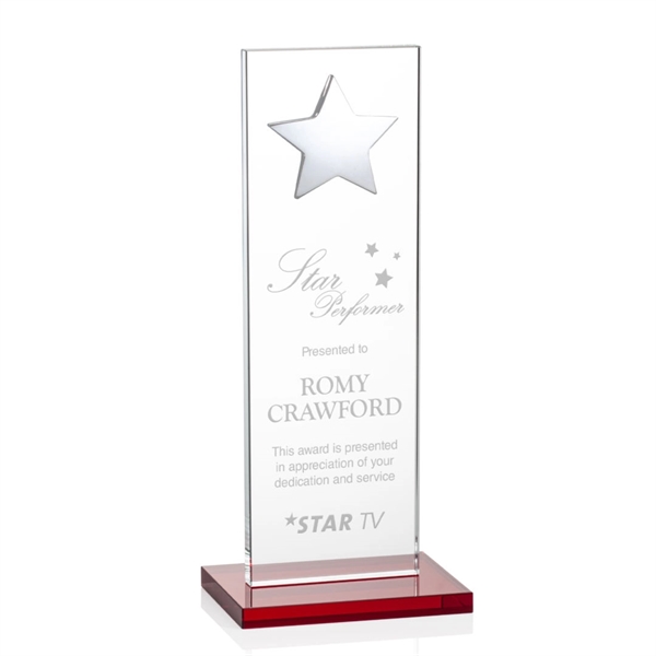 Dallas Star Award - Red/Silver - Image 4