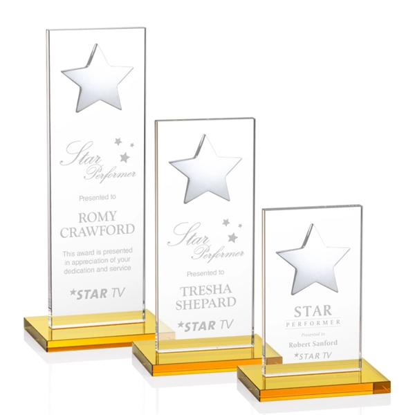 Dallas Star Award - Amber/Silver - Image 1