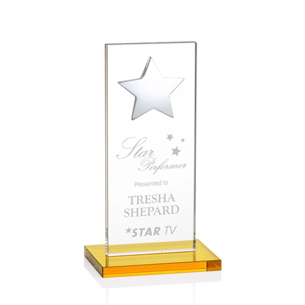 Dallas Star Award - Amber/Silver - Image 3