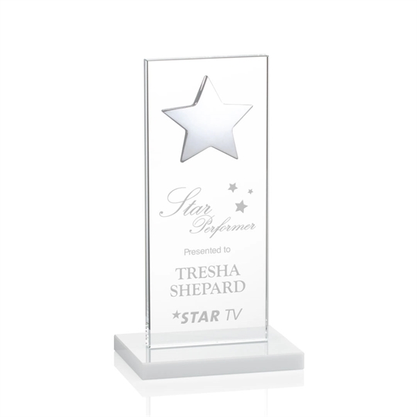 Dallas Star Award - White/Silver - Image 3