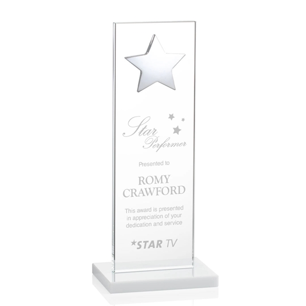 Dallas Star Award - White/Silver - Image 4