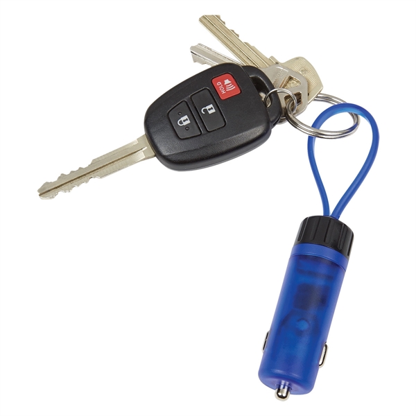 Luminous USB Car Charger Key Strap - Image 8