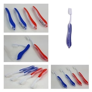 Folding toothbrush 