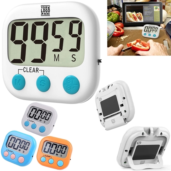 Mini LCD Digital Kitchen Timer - Image 1