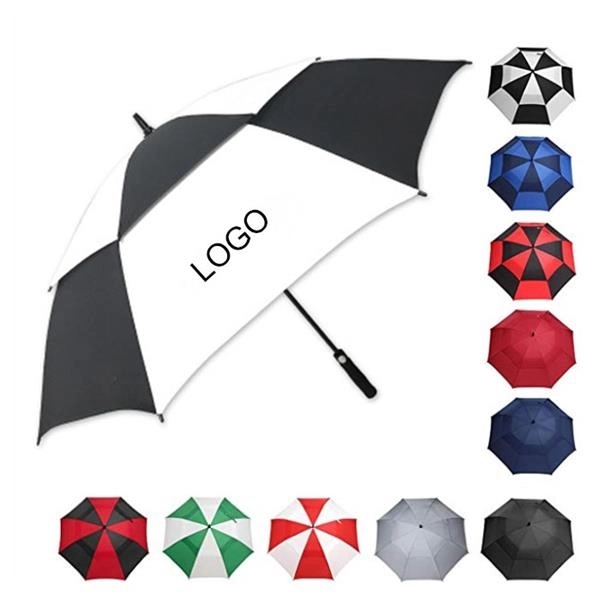 Oversize Double Canopy Golf Umbrella 