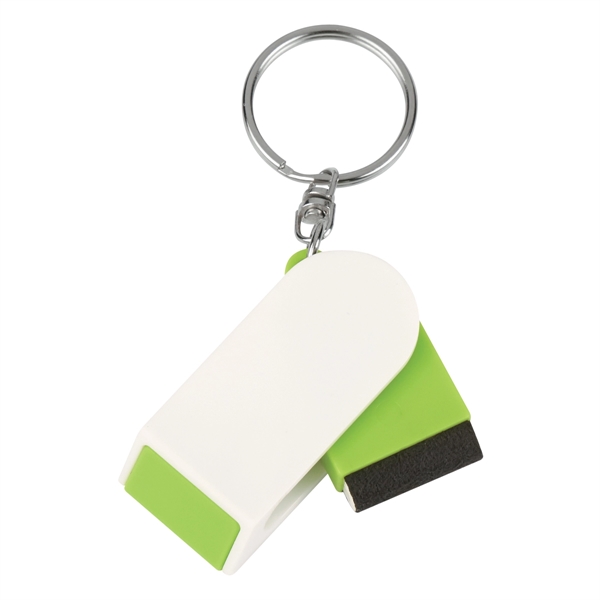Phone Stand And Screen Cleaner Combo Key Chain - Image 16