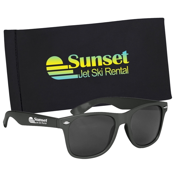 Malibu Sunglasses With Pouch - Image 17