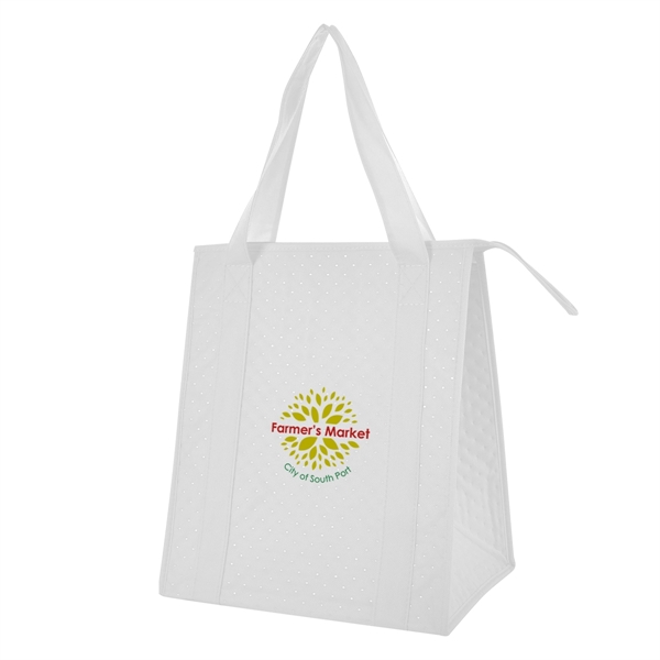 Dimples Non-Woven Cooler Tote Bag - Image 23