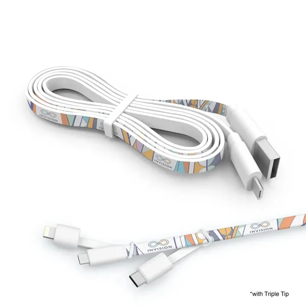 3 Foot Branded Triple Tip Cable - Image 1