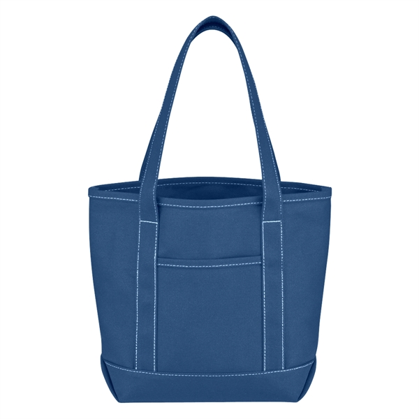 Small Cotton Canvas Yacht Tote Bag - Image 14