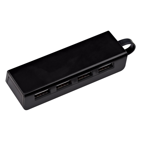 4-Port Traveler USB Hub With Phone Stand - Image 16