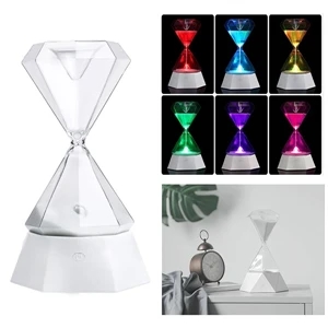 LED Night Light -USB Induction 15 Minutes Timer Hourglass