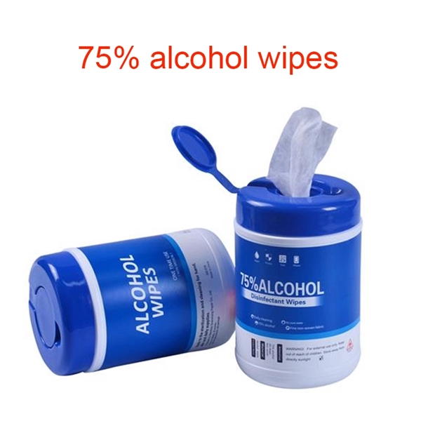 60pcs 75% Alcohol Wet Wipes - Image 3