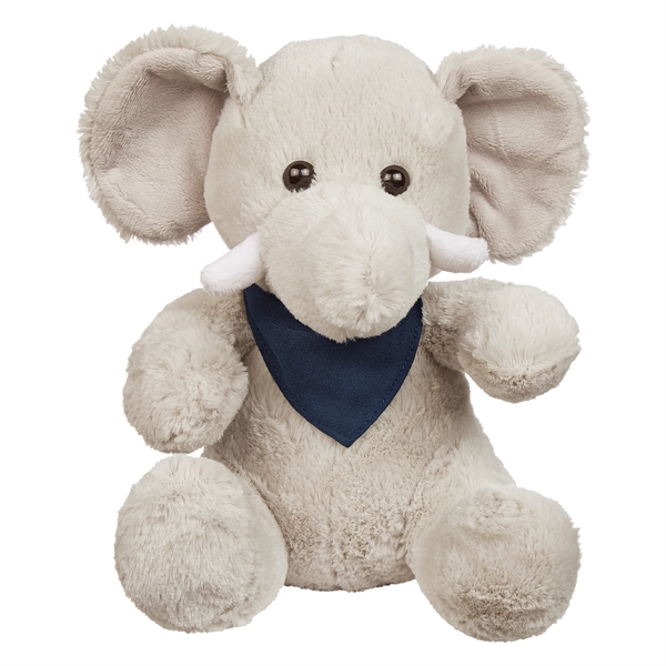 8 1/2 Plush Excellent Elephant With Shirt - Image 7