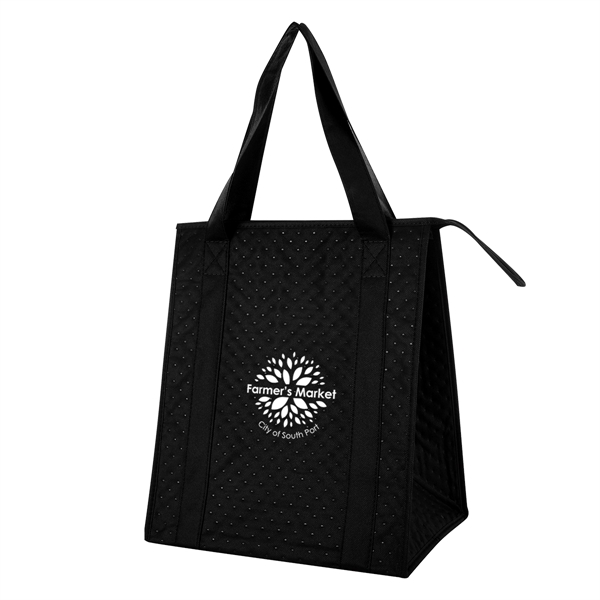 Dimples Non-Woven Cooler Tote Bag - Image 24