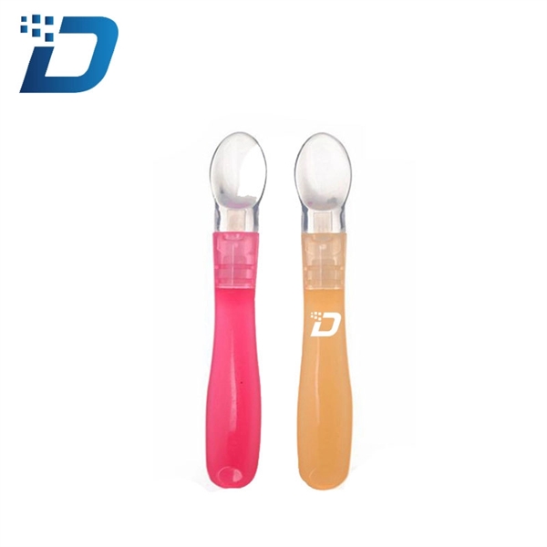 Baby Safety Silicone Soft Spoon - Image 1