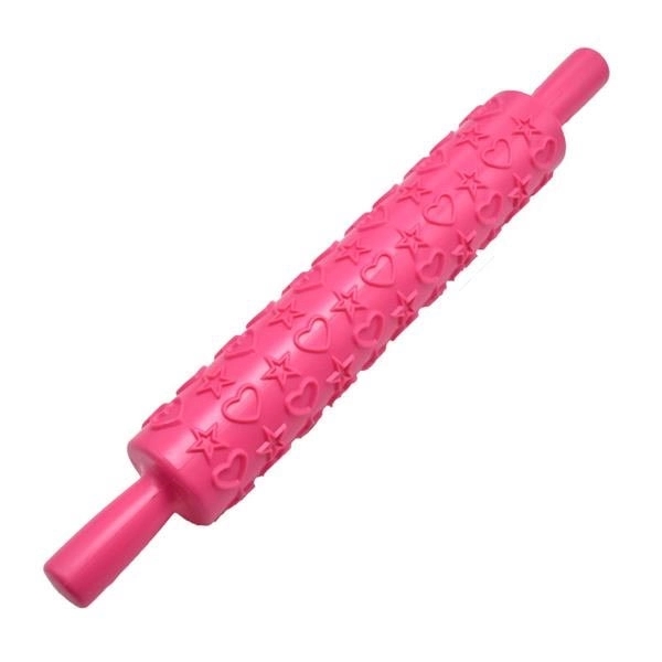 Silicone Embossed Rolling Pins Patterned for Fondant Cake - Image 2
