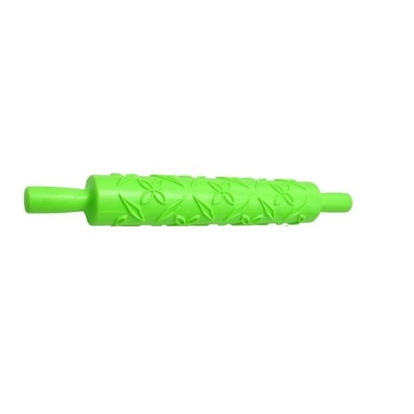 Silicone Embossed Rolling Pins Patterned for Fondant Cake - Image 3