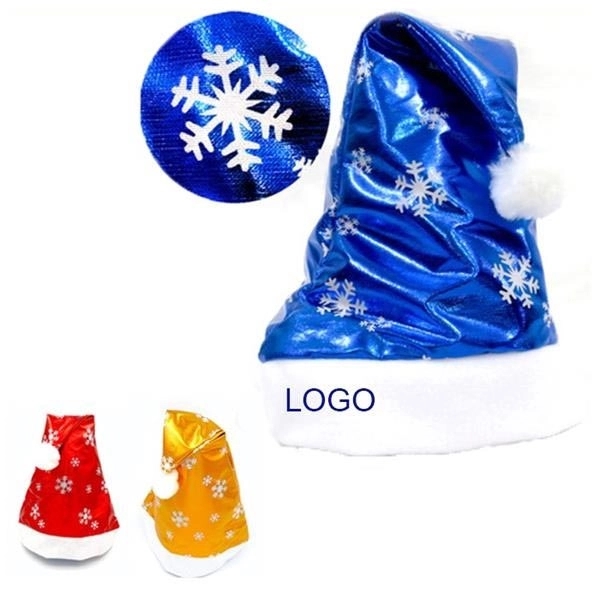 Snowflakes Christmas Hat - Image 1