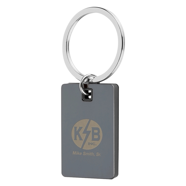 Color Block Mirrored Key Tag - Image 11