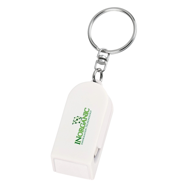 Phone Stand And Screen Cleaner Combo Key Chain - Image 17