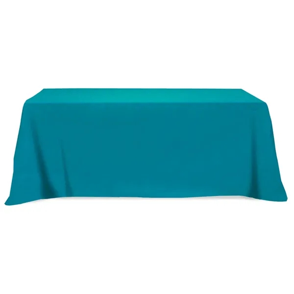 Flat Poly/Cotton 4-sided Table Cover - fits 8' table - Image 13